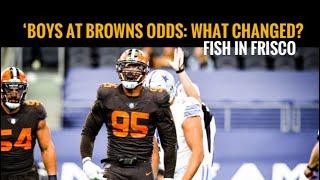 #Cowboys & NFC East Week 1 What happened to ODDS at Browns? Fish NOW