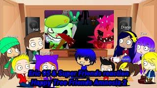 Eric 95 & Super Friends reaction Happy Tree Friends Amnesia 2  Warriors Inside  Gacha Club