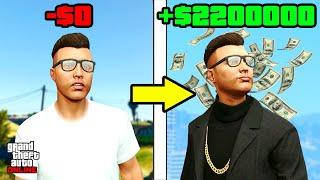 How to Make MILLIONS as a LEVEL 1 in GTA 5 Online Solo Money Guide