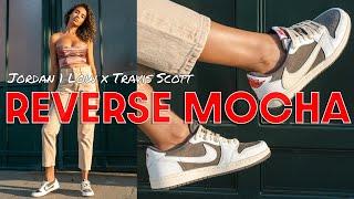 We WAITED for THIS?  Jordan 1 Low Travis Scott Reverse Mocha On Foot Review How to Style