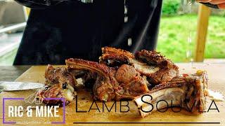 HOW TO MAKE LAMB SOUVLA Using Lamb Neck  RIC & MIKE