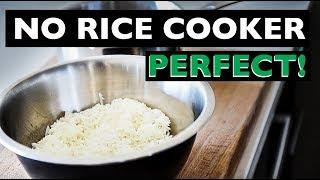 How to cook rice WITHOUT a rice cooker on the STOVE TOP ***FOOL PROOF***