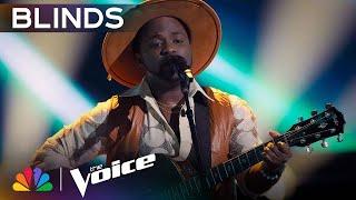 Tae Lewis Sings the Country Out of Keith Urbans Somebody Like You  The Voice Blind Auditions