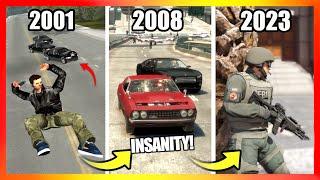 Evolution of F.B.I. CHASES in GTA Games GTA 3 → GTA 5