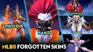 20+ FORGOTTEN SKINS  PHOVEUS SKIN  HANZO COLLECTOR - Mobile Legends #whatsnext