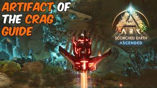 Artifact of the Crag Cave Guide Scorched Earth in ARK Survival Ascended  Full Walkthrough