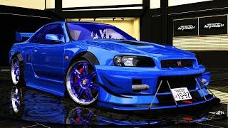 NFS MW  1999 Nissan Skyline GTR R34  Junkman Performance  4Kᵁᴴᴰ60ᶠᵖˢ