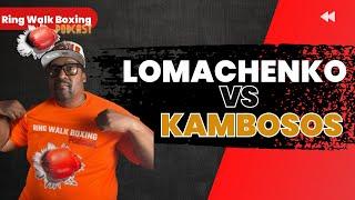 George Kambosos vs. Vasiliy Lomachenko  Predictions & Analysis