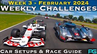 Gran Turismo 7 - Weekly Challenges - February Week 3 - Car Setups & Race Guides - ALL 5 RACES