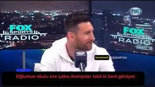 Messi Baba olmak beni değiştirdi️ Mateo yenilsek de umursamaz Türkçe Çeviri