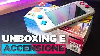  Unboxing Nintendo Switch LITE di Pokémon SPADA E SCUDO apriamola INSIEME