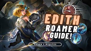 How to Learn Edith Roam under 5 Minutes  S32 MLBB