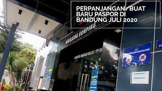 Cara perpanjang atau buat paspor sendiri di era new normal -kantor imigrasi suci bandung - juli 2020