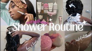 EVERYTHING SHOWER ROUTINE   SELF CARE Hair Care Feminine Hygiene Exfoliate hygiene products