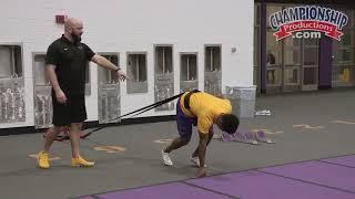 Increase Acceleration for Track & Field with Sled Pulls