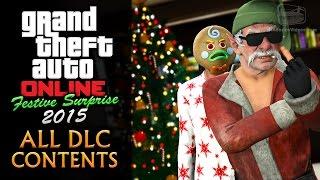 GTA Online Festive Surprise 2015 Update All DLC Content