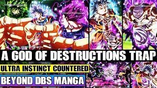 Beyond Dragon Ball Super Ultra Instinct Goku Countered A God Of Destructions Sinister Trap Enabled