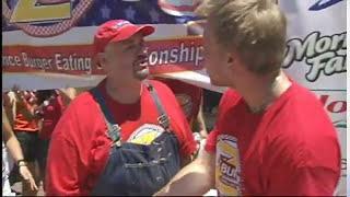 Furious Pete CATCHES CHEATER @ Z-Burger Eating Contest in 2011