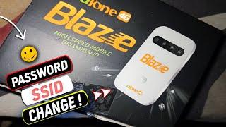 Ufone Blaze MF683U  How To Change Wifi Password And SSID Ufone Blaze MF683U  UFONE BLAZE MF683U