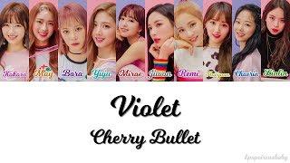 Violet - Cherry Bullet 체리블렛 Color Coded Lyrics HANROMENG