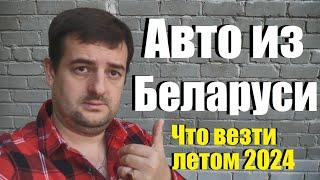 Авто из Беларуси в 2024 для Россиян Утильсбор и какие машины выгодно везти летом