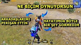 NE BİÇİM OYNUYORSUN BİZİ PERİŞAN ETTİN DEDİ  HAYATIMDA OYNADIĞIM EN KEYİFLİ MAÇ PUBG MOBİLE