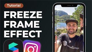 Freezing Frame Spark AR Studio Tutorial  Instagram Freeze Effect Filter creation