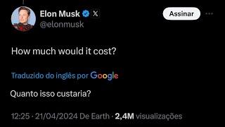 Elon Musk não pode comprar a Globo mesmo que estivesse a venda. Entenda #redeglobo #elonmusk