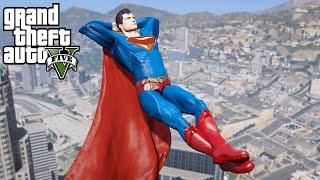 SUPERMAN  A DAY IN THE LIFE OF THE MAN OF STEEL IN GTA 5 - DC