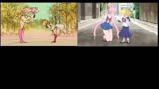 Sailor Moon & Sailor Chibi - Age Switch Sailor Moon Super S vs. Sailor Moon Eternal