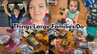 Things Large Families Do  Large Family Vlog