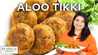 Easy CRISPY Aloo Tikki  Delicious Potato Patties