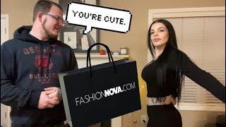 husband rates my fashion nova outfits *FIRST TRY ON HAUL SINCE SURGERY*