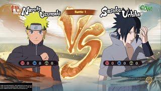 Naruto vs Sasuke Shippuden Final Battle in Ultimate Ninja Storm 4