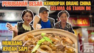 PERUBAHAN KEHIDUPAN ORANG CHINA SELAMA 46 TAHUN INI  MUKBANG JEROAN SAPI