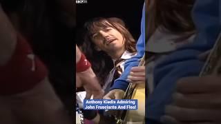Anthony Kiedis Admiring John Frusciante And Flea