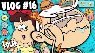 Lincoln Eats Way Too Much Lincoln & Ronnie Annes Vlog #16  The Loud House