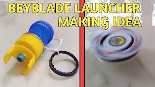 How to make beyblade launcher Homemade beyblade launcher plastic beyblade launcher AD Crafts 