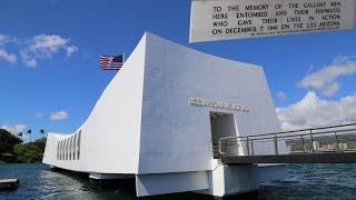 The USS Arizona memorial Pearl Harbor in Hawaii