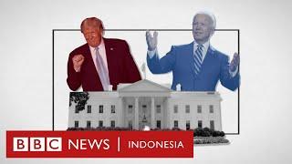 Debat pertama Donald Trump-Joe Biden yang penuh ejekan - BBC News Indonesia