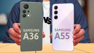 Samsung Galaxy A36 Vs Samsung Galaxy A55