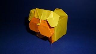 origami dog Instructions Alexander Oliveros