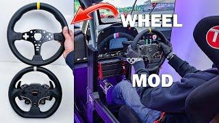 Moza ES Wheel MOD is a GAME CHANGER Moza R3 R5