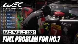 Fuel Problem For The Toyota Hypercar No.7 I 2024 Rolex 6 Hours of São Paulo I FIA WEC