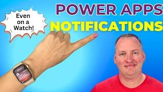 Send NotificationsV2 to Phones Tablets & Watches with Power Apps