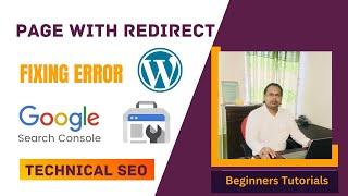 How to fix Page with Redirect error in Google search Console WordPress