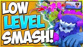 What Yeti Smash Looks Like as A Rushed Player TH12 Yeti Attack Strategy in Clash of Clans