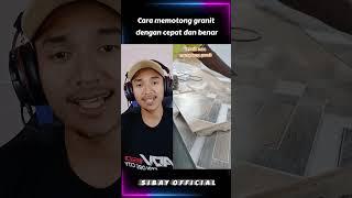 Cara memotong keramik dengan benar