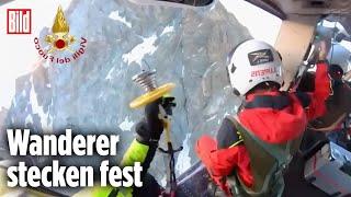 ITALIEN Spektakuläre Rettung auf 3600 Meter Höhe
