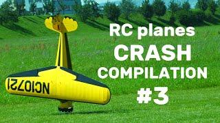 RC planes CRASH COMPILATION #3  4K